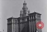 Image of skyscrapers in lower Broadway in 1920s New York City USA, 1925, second 54 stock footage video 65675036357
