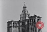 Image of skyscrapers in lower Broadway in 1920s New York City USA, 1925, second 56 stock footage video 65675036357
