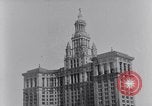 Image of skyscrapers in lower Broadway in 1920s New York City USA, 1925, second 57 stock footage video 65675036357