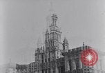 Image of skyscrapers in lower Broadway in 1920s New York City USA, 1925, second 59 stock footage video 65675036357