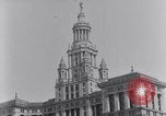 Image of skyscrapers in lower Broadway in 1920s New York City USA, 1925, second 61 stock footage video 65675036357