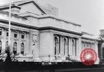 Image of Fifth Avenue shopping district New York City in 1920s New York City USA, 1925, second 29 stock footage video 65675036358