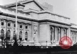 Image of Fifth Avenue shopping district New York City in 1920s New York City USA, 1925, second 34 stock footage video 65675036358
