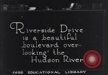Image of Riverside Drive New York City in 1920 New York City USA, 1921, second 4 stock footage video 65675036360