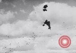 Image of Japanese kamikaze attacks on US Navy ships Pacific Ocean, 1945, second 15 stock footage video 65675036364