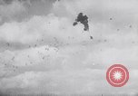 Image of Japanese kamikaze attacks on US Navy ships Pacific Ocean, 1945, second 16 stock footage video 65675036364