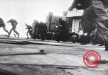 Image of Japanese kamikaze attacks on US Navy ships Pacific Ocean, 1945, second 26 stock footage video 65675036364