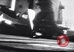Image of Japanese kamikaze attacks on US Navy ships Pacific Ocean, 1945, second 28 stock footage video 65675036364