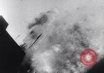 Image of Japanese kamikaze attacks on US Navy ships Pacific Ocean, 1945, second 30 stock footage video 65675036364