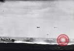 Image of Japanese kamikaze attacks on US Navy ships Pacific Ocean, 1945, second 37 stock footage video 65675036364