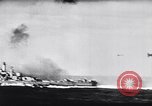 Image of Japanese kamikaze attacks on US Navy ships Pacific Ocean, 1945, second 38 stock footage video 65675036364