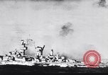 Image of Japanese kamikaze attacks on US Navy ships Pacific Ocean, 1945, second 39 stock footage video 65675036364