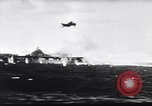 Image of Japanese kamikaze attacks on US Navy ships Pacific Ocean, 1945, second 44 stock footage video 65675036364