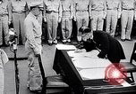 Image of surrender of Japan Tokyo Bay Japan, 1945, second 36 stock footage video 65675036366