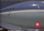 Image of new Air Force One plane Washington DC USA, 1990, second 25 stock footage video 65675036377