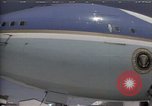 Image of new Air Force One plane Washington DC USA, 1990, second 26 stock footage video 65675036377