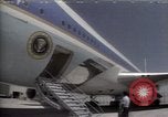 Image of new Air Force One plane Washington DC USA, 1990, second 31 stock footage video 65675036377