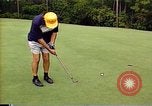 Standbild nationalen Blinden Golf Championship Florida United States USA, 1990, aus Sekunde 52 historischem Filmmaterial Videoclip 65675036381