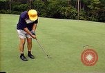 Standbild nationalen Blinden Golf Championship Florida United States USA, 1990, aus Sekunde 53 historischem Filmmaterial Videoclip 65675036381