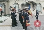 Standbild Präsident Richard Nixon Bukarest Rumänien, 1969, aus Sekunde 37 historischem Filmmaterial Videoclip 65675036410