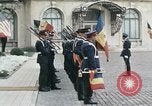Standbild Präsident Richard Nixon Bukarest Rumänien, 1969, aus Sekunde 38 historischem Filmmaterial Videoclip 65675036410