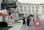 Standbild Präsident Richard Nixon Bukarest Rumänien, 1969, aus Sekunde 49 historischem Filmmaterial Videoclip 65675036410