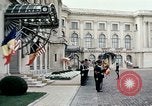 Standbild Präsident Richard Nixon Bukarest Rumänien, 1969, aus Sekunde 51 historischem Filmmaterial Videoclip 65675036410