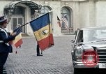 Standbild Präsident Richard Nixon Bukarest Rumänien, 1969, aus Sekunde 53 historischem Filmmaterial Videoclip 65675036410