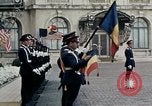 Standbild Präsident Richard Nixon Bukarest Rumänien, 1969, aus Sekunde 60 historischem Filmmaterial Videoclip 65675036410