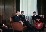Standbild USA Präsident Richard Nixon Bukarest Rumänien, 1969, aus Sekunde 12 historischem Filmmaterial Videoclip 65675036411