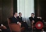 Standbild USA Präsident Richard Nixon Bukarest Rumänien, 1969, aus Sekunde 19 historischem Filmmaterial Videoclip 65675036411