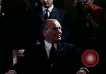 Standbild USA Präsident Richard Nixon Bukarest Rumänien, 1969, aus Sekunde 32 historischem Filmmaterial Videoclip 65675036411