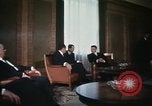 Standbild USA Präsident Richard Nixon Bukarest Rumänien, 1969, aus Sekunde 41 historischem Filmmaterial Videoclip 65675036411