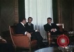 Standbild USA Präsident Richard Nixon Bukarest Rumänien, 1969, aus Sekunde 46 historischem Filmmaterial Videoclip 65675036411