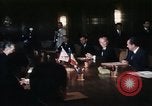 Standbild USA Präsident Richard Nixon Bukarest Rumänien, 1969, aus Sekunde 55 historischem Filmmaterial Videoclip 65675036411