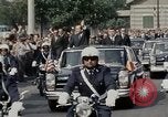 Standbild USA Präsident Richard Nixon Bukarest Rumänien, 1969, aus Sekunde 55 historischem Filmmaterial Videoclip 65675036413