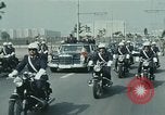 Standbild USA Präsident Richard Nixon Bukarest Rumänien, 1969, aus Sekunde 3 historischem Filmmaterial Videoclip 65675036415