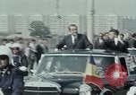 Standbild USA Präsident Richard Nixon Bukarest Rumänien, 1969, aus Sekunde 8 historischem Filmmaterial Videoclip 65675036415