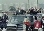 Standbild USA Präsident Richard Nixon Bukarest Rumänien, 1969, aus Sekunde 9 historischem Filmmaterial Videoclip 65675036415