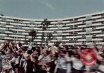 Standbild USA Präsident Richard Nixon Bukarest Rumänien, 1969, aus Sekunde 18 historischem Filmmaterial Videoclip 65675036415