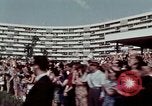 Standbild USA Präsident Richard Nixon Bukarest Rumänien, 1969, aus Sekunde 20 historischem Filmmaterial Videoclip 65675036415