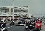Standbild USA Präsident Richard Nixon Bukarest Rumänien, 1969, aus Sekunde 32 historischem Filmmaterial Videoclip 65675036415