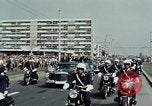Standbild USA Präsident Richard Nixon Bukarest Rumänien, 1969, aus Sekunde 34 historischem Filmmaterial Videoclip 65675036415