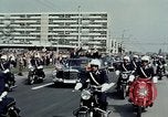 Standbild USA Präsident Richard Nixon Bukarest Rumänien, 1969, aus Sekunde 35 historischem Filmmaterial Videoclip 65675036415