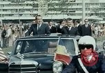 Standbild USA Präsident Richard Nixon Bukarest Rumänien, 1969, aus Sekunde 46 historischem Filmmaterial Videoclip 65675036415
