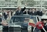 Standbild USA Präsident Richard Nixon Bukarest Rumänien, 1969, aus Sekunde 47 historischem Filmmaterial Videoclip 65675036415