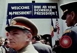 Standbild USA Präsident Richard Nixon Rumänien, 1969, aus Sekunde 5 historischem Filmmaterial Videoclip 65675036416