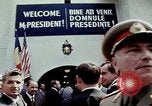 Standbild USA Präsident Richard Nixon Rumänien, 1969, aus Sekunde 6 historischem Filmmaterial Videoclip 65675036416