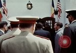 Standbild USA Präsident Richard Nixon Rumänien, 1969, aus Sekunde 13 historischem Filmmaterial Videoclip 65675036416