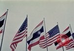Standbild USA Präsident Richard Nixon Thailand, 1969, aus Sekunde 9 historischem Filmmaterial Videoclip 65675036419
